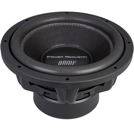 Power Acoustik Power Acoustik BAMF 152 3;800-Watt BAMF Series 15 in. Dual 2Ohm Subwoofer BAMF 152